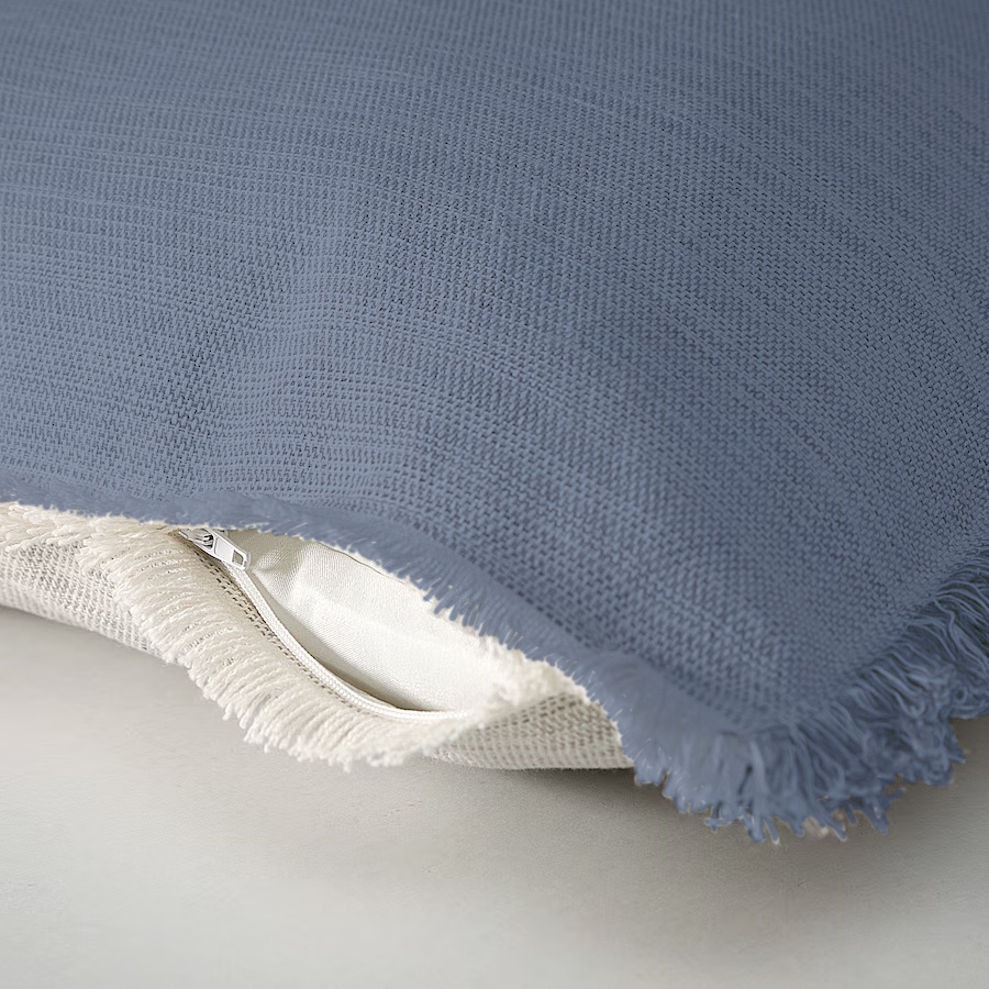 "Elizabeth of York" 50cm x 50cm Fringed Cotton/Poly Cushion Cover