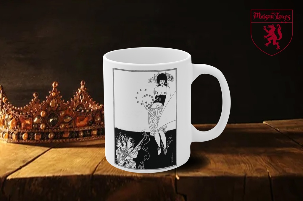 "The Stomach Dance (1893)" by Aubrey Beardsley Mug