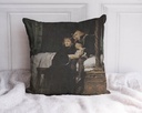 "Princes in the Tower" by Paul Delaroche 40cm x 40cm Faux Leather Cushion Cover
