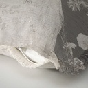 "Elizabeth of York" 50cm x 50cm Fringed Cotton/Poly Cushion Cover