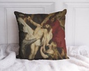 "Rubens, Descente de Croix" 40cm x 40cm Faux Leather Cushion Cover