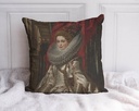 "Rubens, Marchesa Brigida Spinola Doria" 40cm x 40cm Faux Leather Cushion Cover