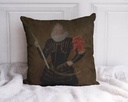 "Thomas Howard" 40cm x 40cm Faux Leather Cushion Cover