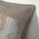 "Agnes Sorel as the Madonna" 50cm x 50cm Fringed Cotton/Poly Cushion Cover