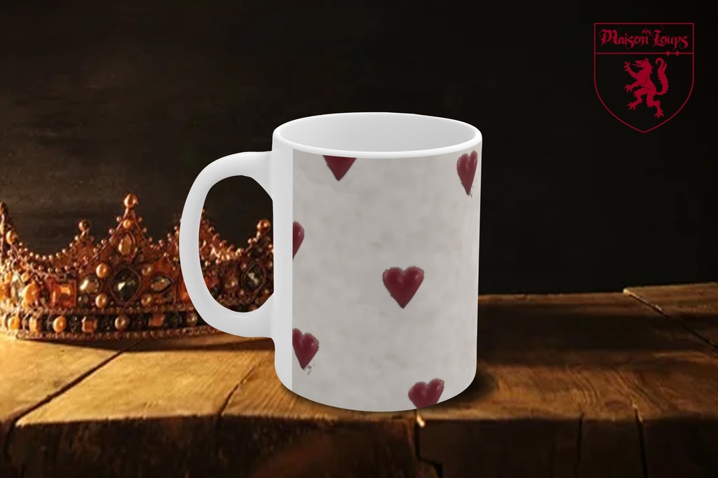 "Hearts" Mug