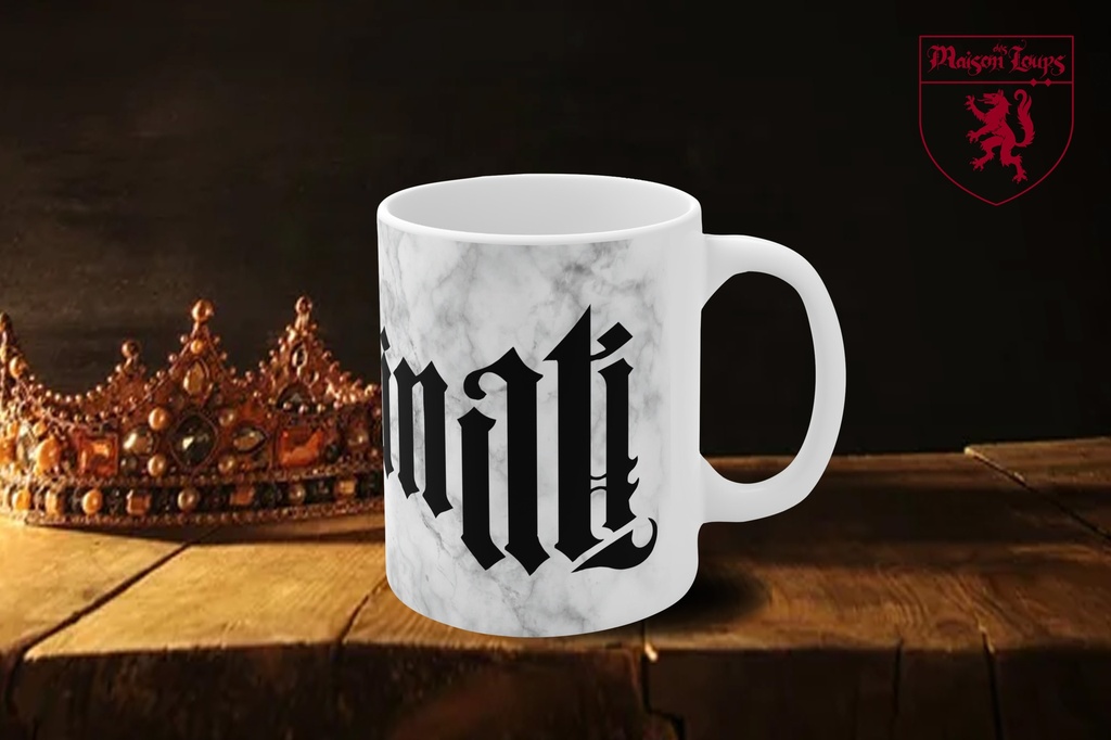 "Illuminati on Marble" Mug