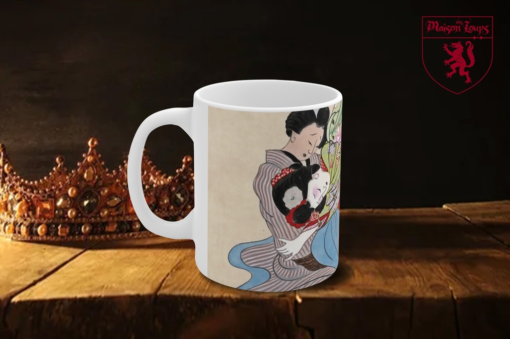 "Edo Period Shunga Pillow Book 01" Mug