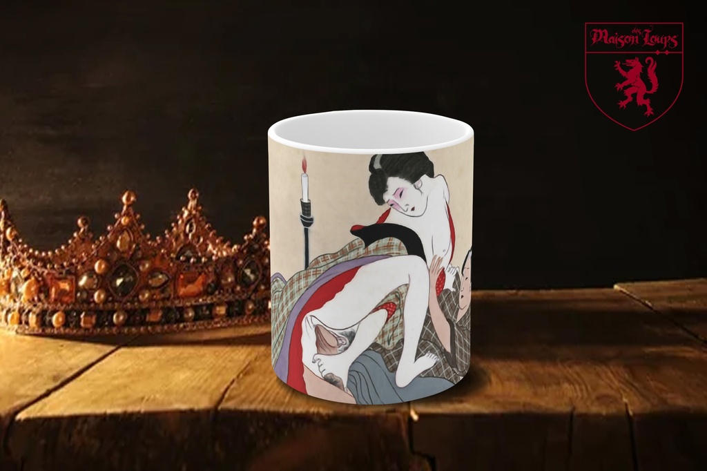 "Edo Period Shunga Pillow Book 03" Mug