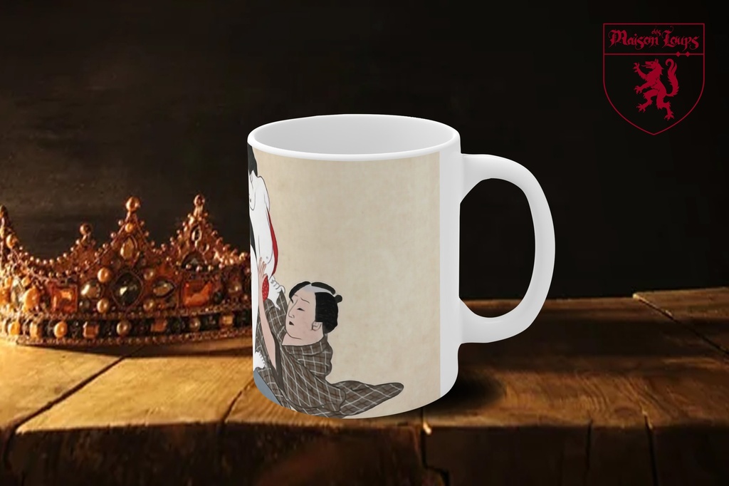 "Edo Period Shunga Pillow Book 03" Mug