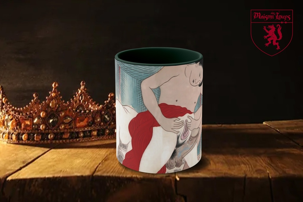 "Edo Period Shunga Pillow Book 04" Mug