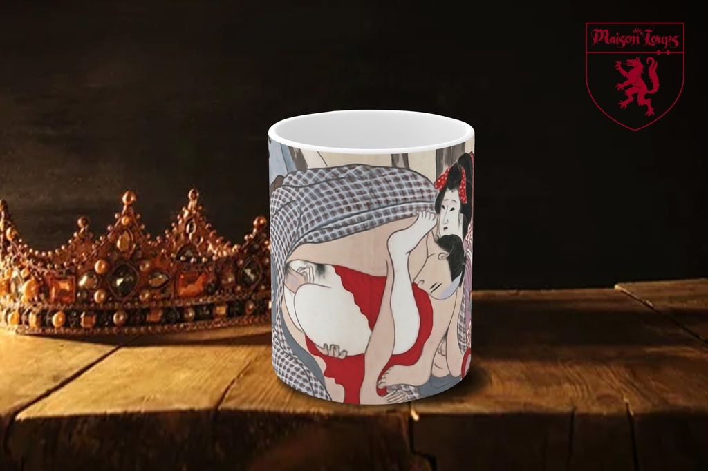 "Edo Period Shunga Pillow Book 06" Mug