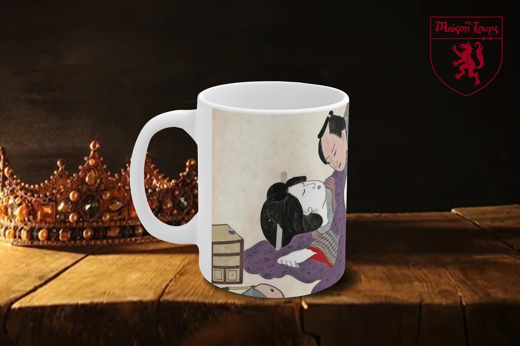 "Edo Period Shunga Pillow Book 07" Mug
