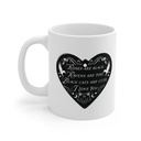 M "Roses are Black" Mug
