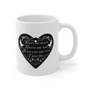 M "Roses are Black" Mug