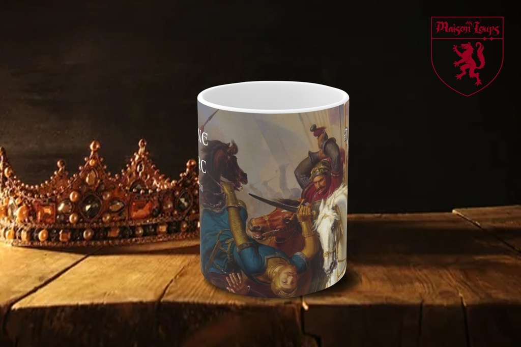 "Jeanne d'Arc - Hermann Anton Stilke" Mug