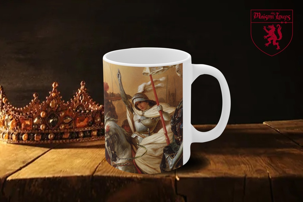 "Jeanne d'Arc - August Gustav Lasinsky" Mug