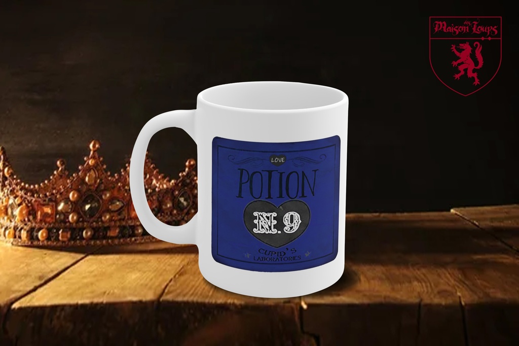 "Love Potion No. 9 Blue" Mug
