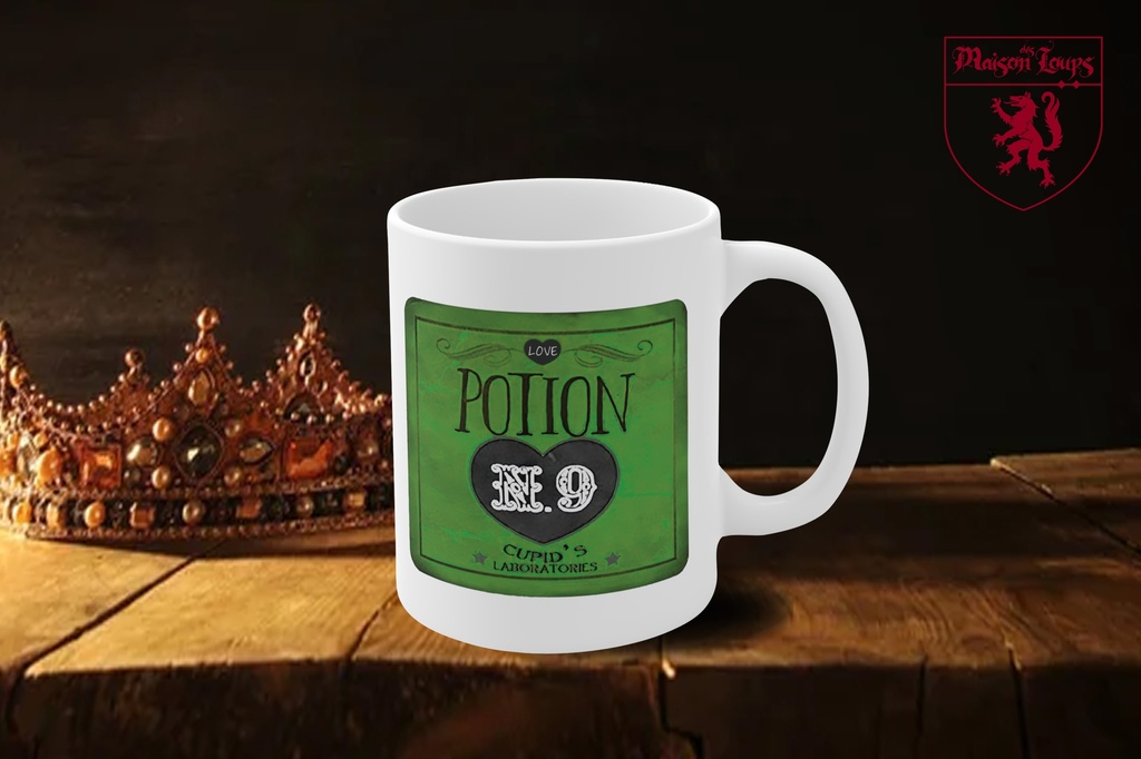 "Love Potion No. 9 Green" Mug