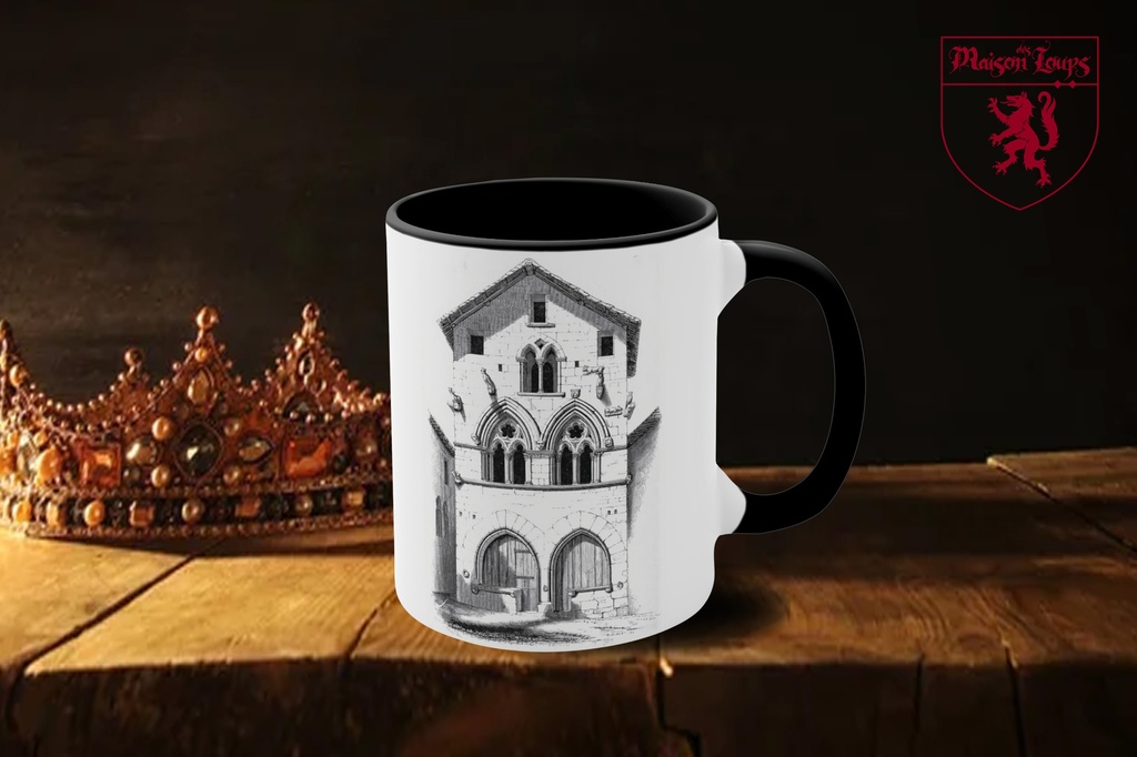 "Maison des Loups Engraving" Mug