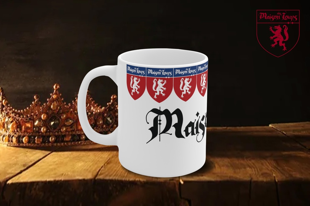 "Maison des Loups Pennant" Mug