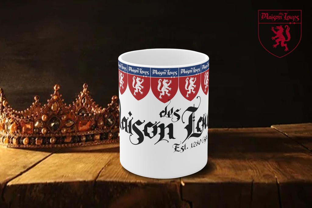 "Maison des Loups Pennant" Mug