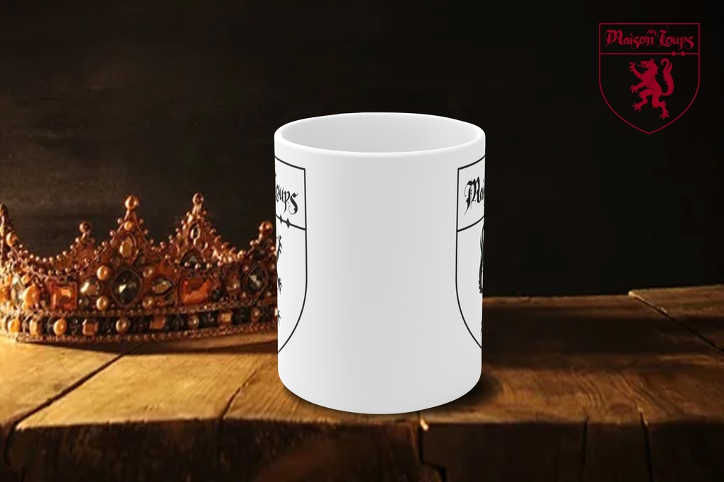 "Maison des Loups Shield" Mug
