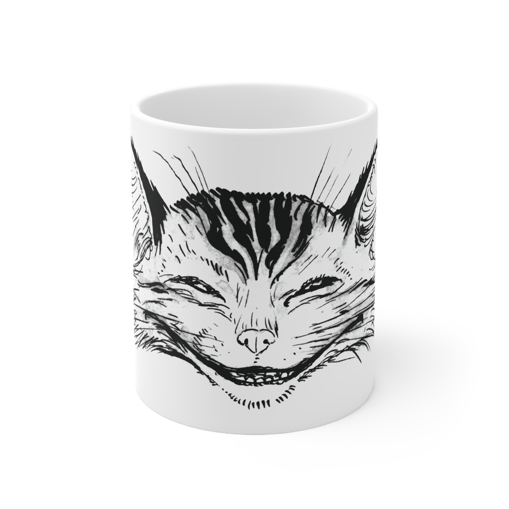 M "Cheshire Cat" Steel Mug