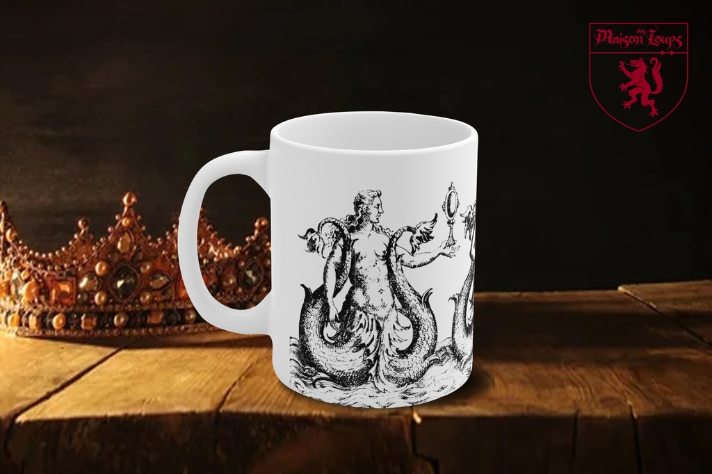 "Siren Mermaids - Black" Mug