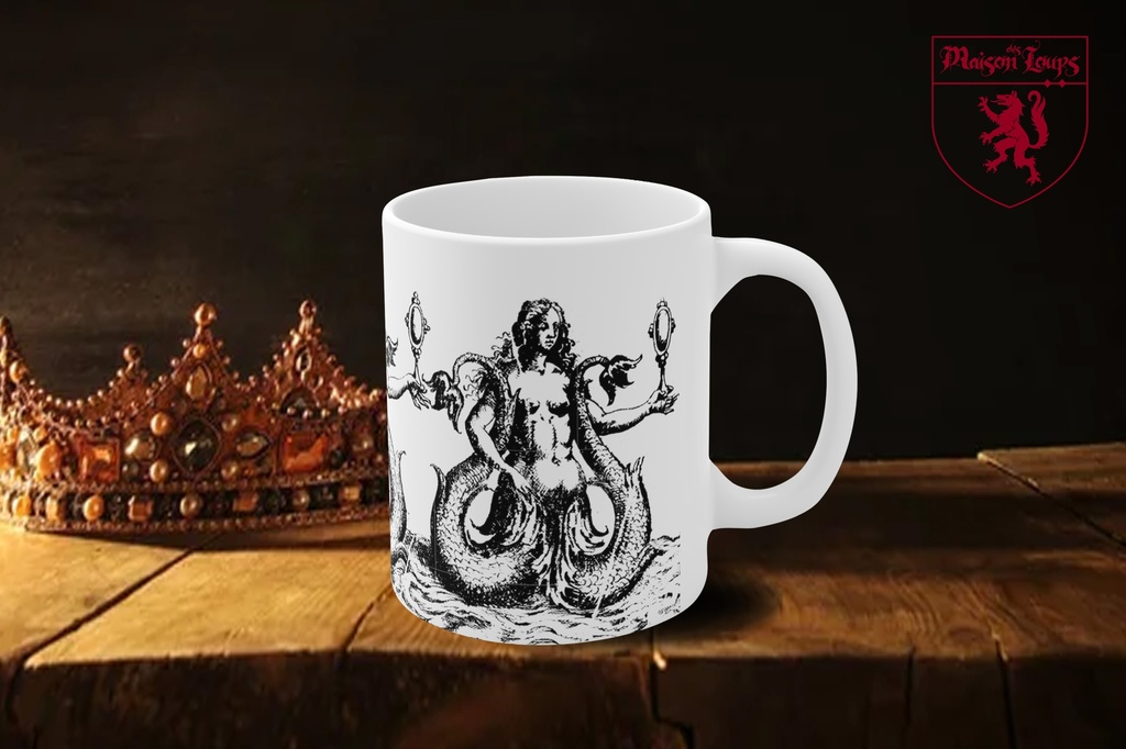 "Siren Mermaids - Black" Mug
