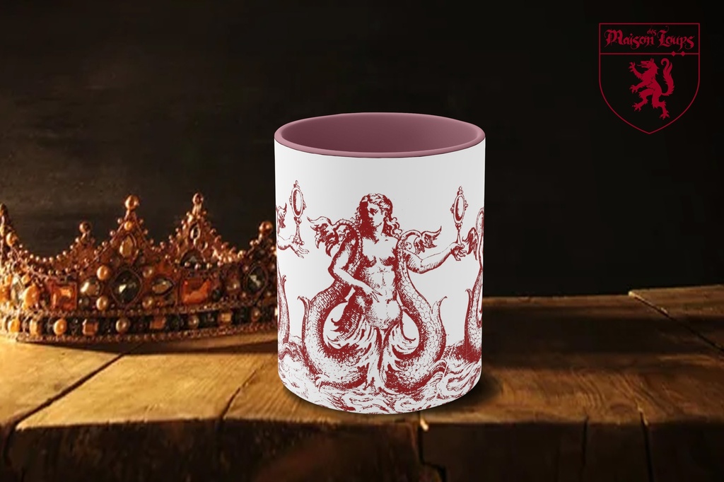 "Siren Mermaids - Red" Mug