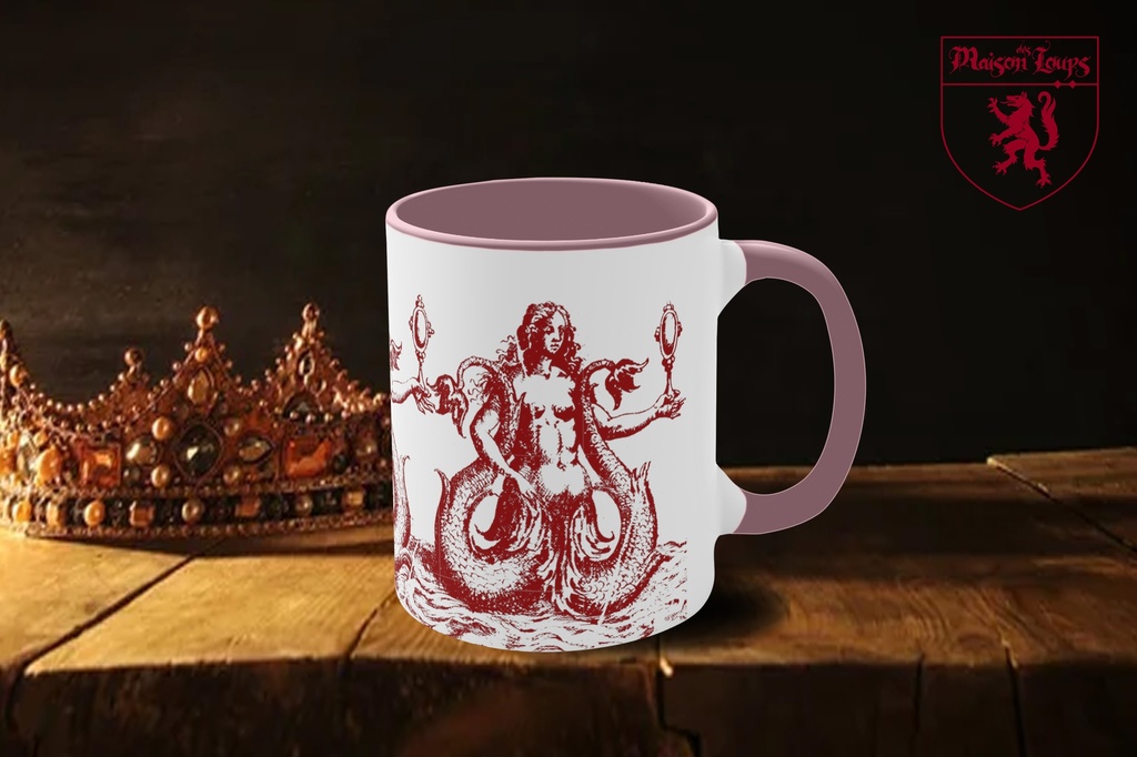 "Siren Mermaids - Red" Mug