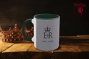 "Queen Elizabeth II Laughing" Mug