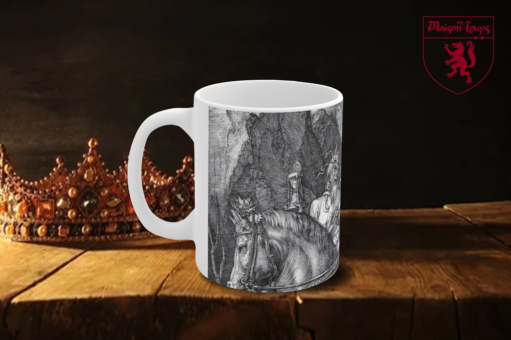 "Knight, Death, and the Devil by Albrecht Dürer 1513" Mug