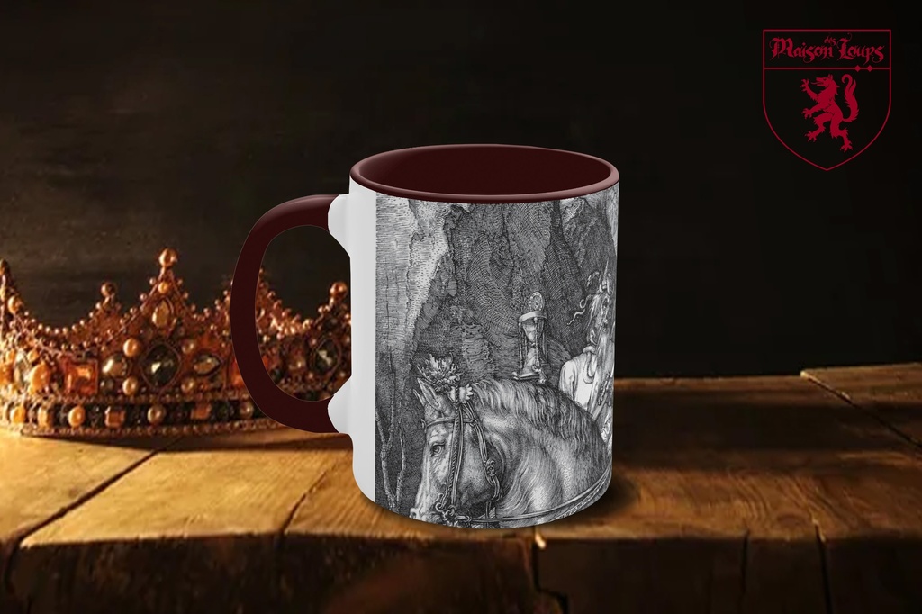 "Knight, Death, and the Devil by Albrecht Dürer 1513" Mug