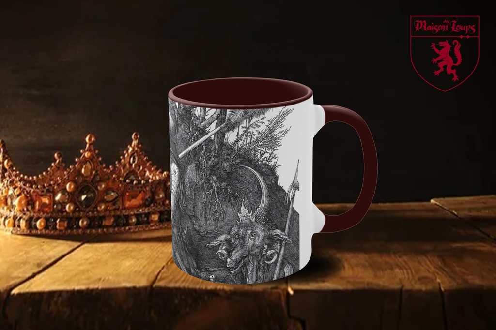 "Knight, Death, and the Devil by Albrecht Dürer 1513" Mug