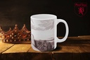"The Fallen Angel by Alexandre Cabanel 1847 - Sepia" Mug