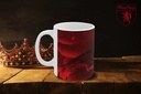 "Satan from 'Paradise Lost' by John Milton - Red" Mug