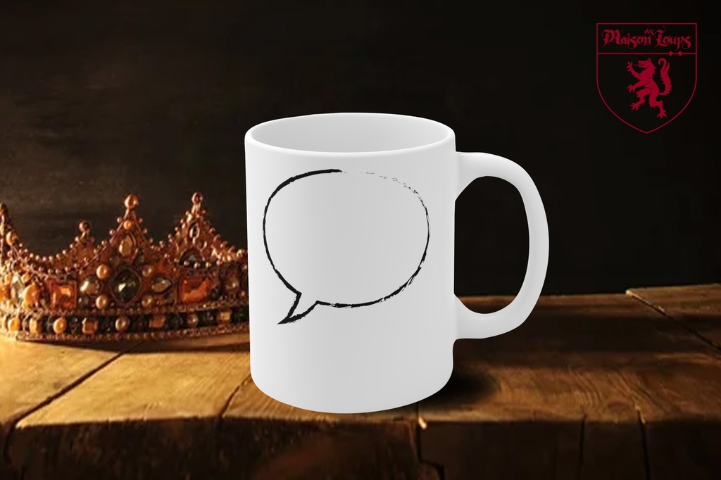 "Wicked Witch with Speech Bubble" Mug