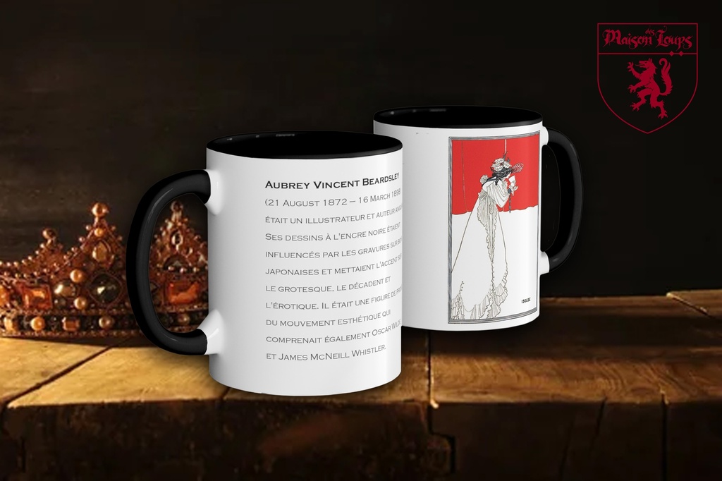 "Isolde (1895)" by Aubrey Beardsley Mug