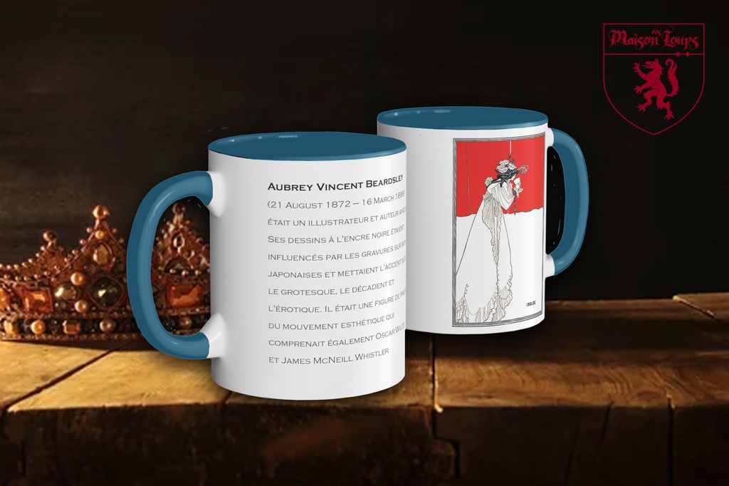 "Isolde (1895)" by Aubrey Beardsley Mug