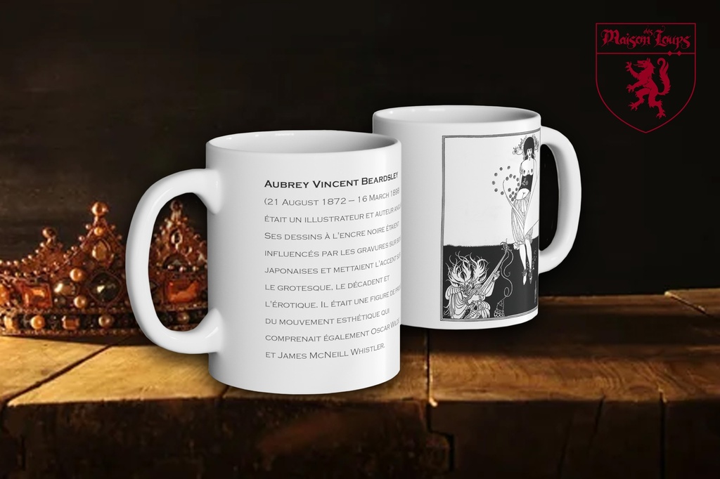 "The Stomach Dance (1893)" by Aubrey Beardsley Mug