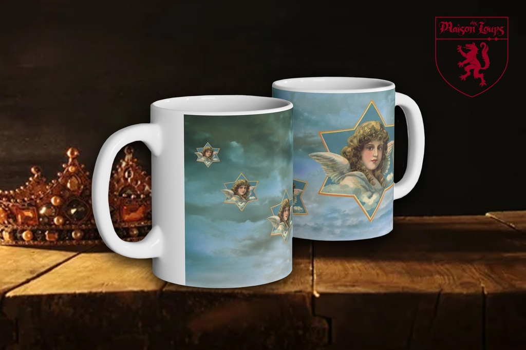 "Cherub - Star" Mug (White)