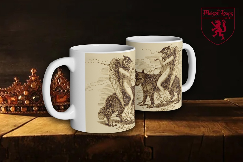 "Andras - 63rd Demon" Mug (White)