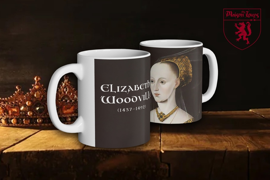 "Elizabeth Woodville" Mug (White)