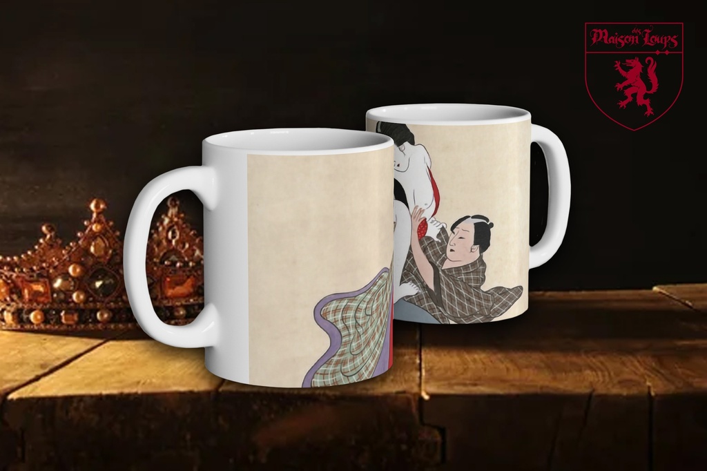 "Edo Period Shunga Pillow Book 03" Mug