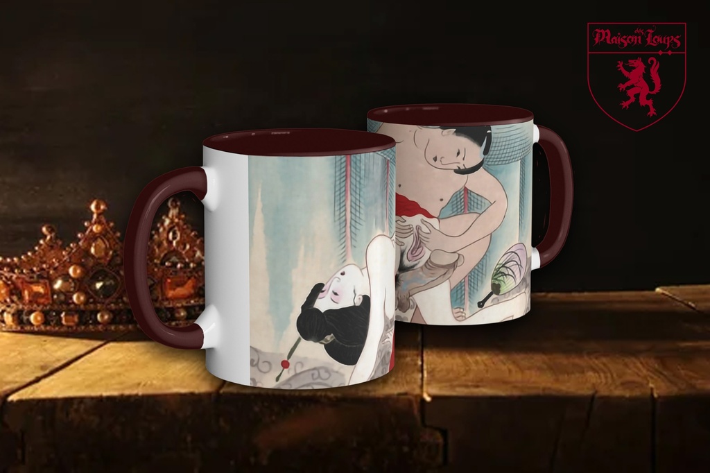 "Edo Period Shunga Pillow Book 04" Mug