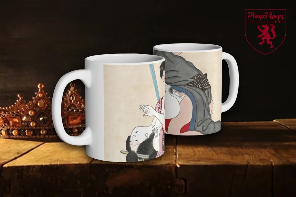 "Edo Period Shunga Pillow Book 05" Mug