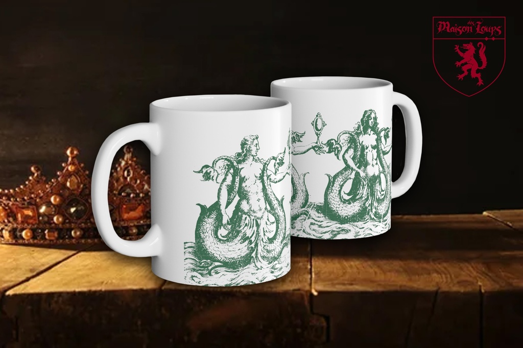 "Siren Mermaids - Green" Mug