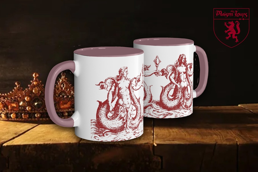 "Siren Mermaids - Red" Mug