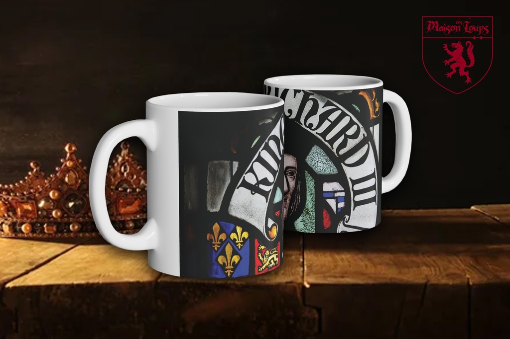 "Richard III - Stained Glass" Mug (White)